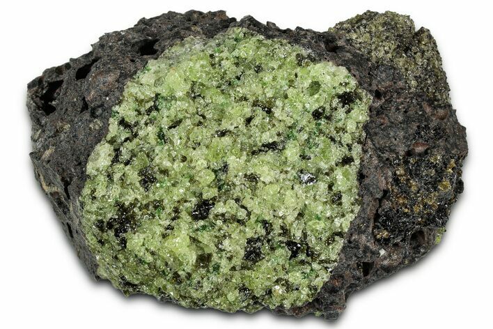 Peridot Crystals in Basalt - Arizona #340233